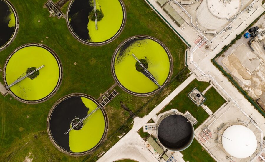 circular water tanks from above in a water treatme 2025 01 07 22 15 35 utc