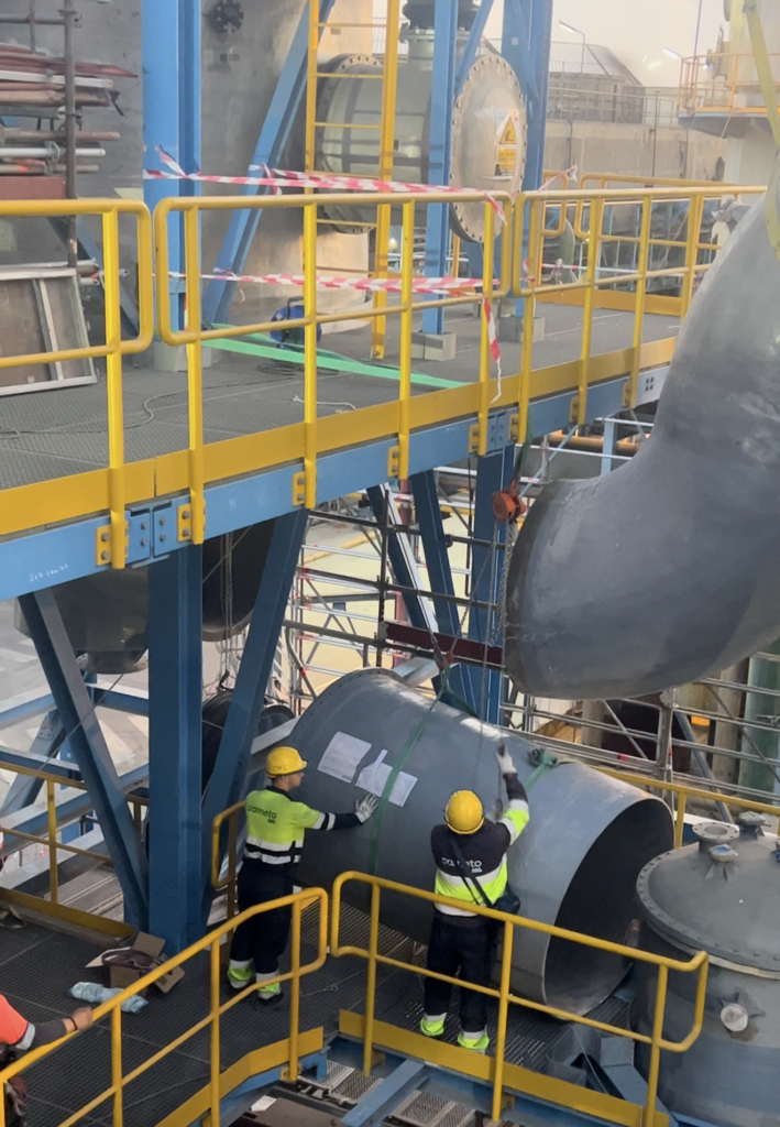 Planta de Valorización de Residuos Metálicos para Atlantic Copper